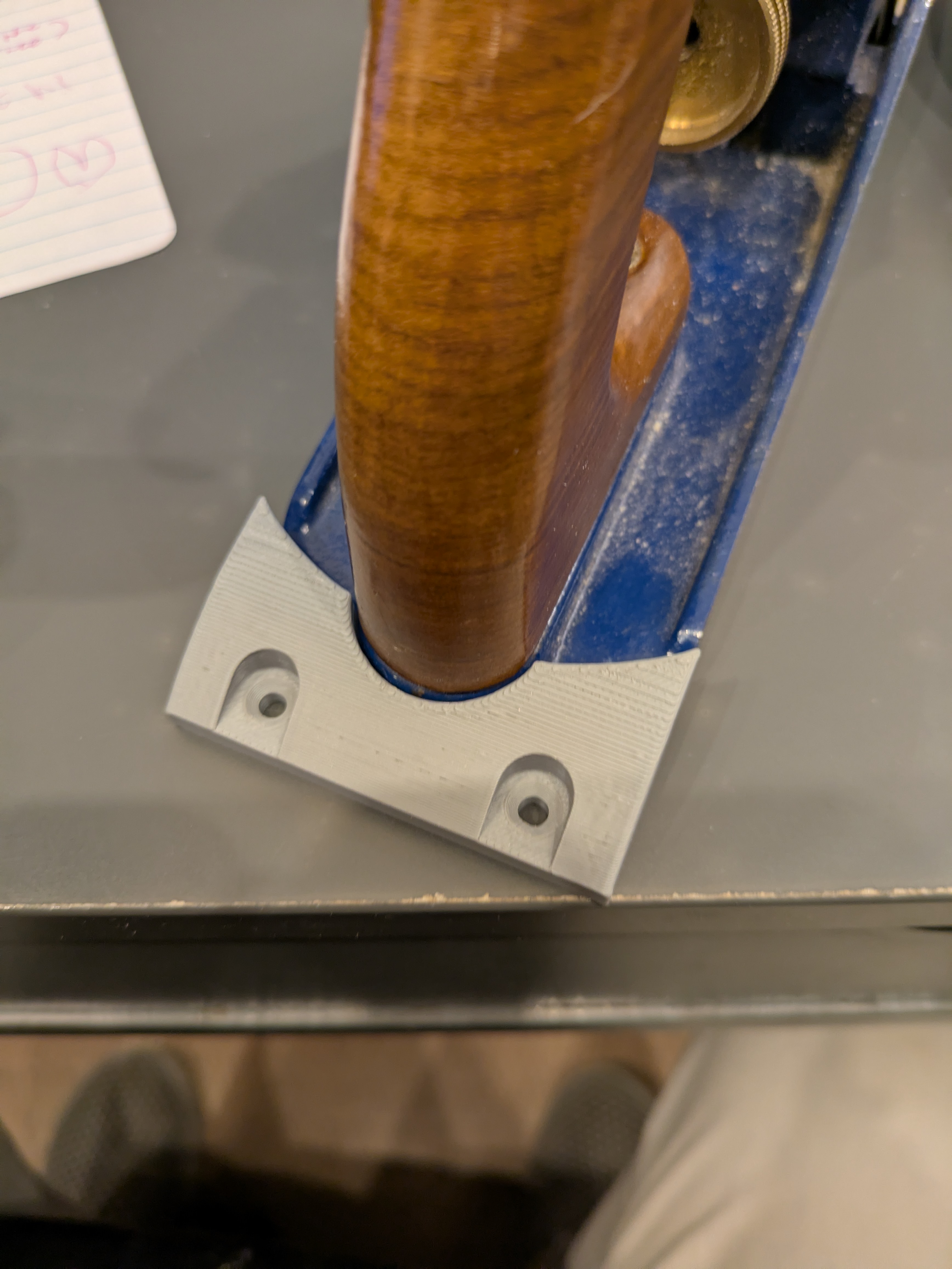 This was pretty early on in my 3D printing career. I made too many full-sized test fits that were totally unnecessary. These days I would print small cross sections and test them so as not to waste plastic.