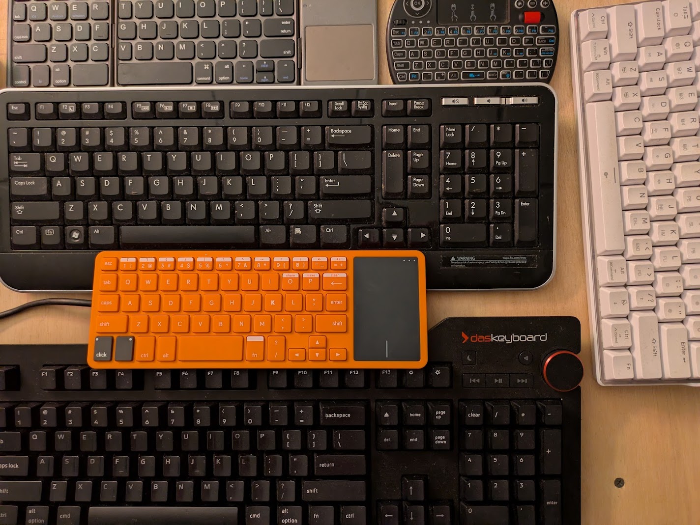 I have a problem with input devices and not having enough is not it.